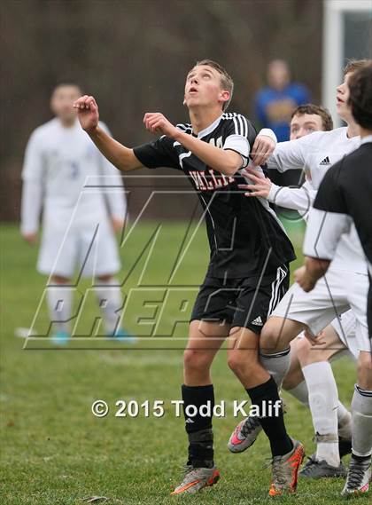 Thumbnail 3 in Bacon Academy vs Valley Regional (CIAC Class M 2nd Round) photogallery.