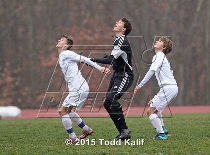 Thumbnail 1 in Bacon Academy vs Valley Regional (CIAC Class M 2nd Round) photogallery.