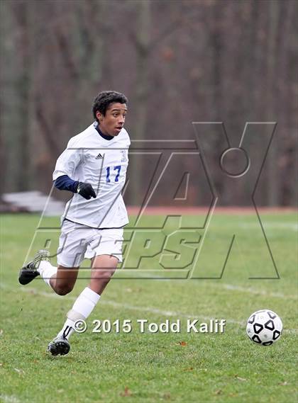 Thumbnail 3 in Bacon Academy vs Valley Regional (CIAC Class M 2nd Round) photogallery.