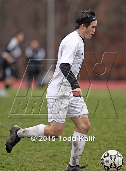 Thumbnail 2 in Bacon Academy vs Valley Regional (CIAC Class M 2nd Round) photogallery.
