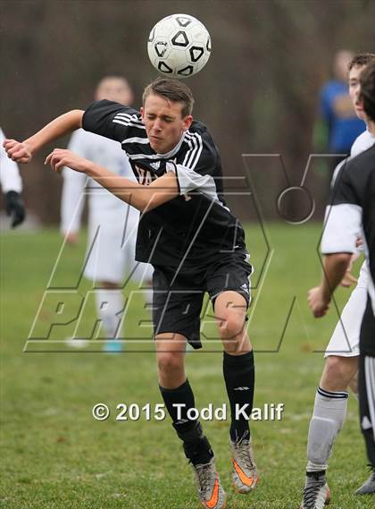 Thumbnail 1 in Bacon Academy vs Valley Regional (CIAC Class M 2nd Round) photogallery.