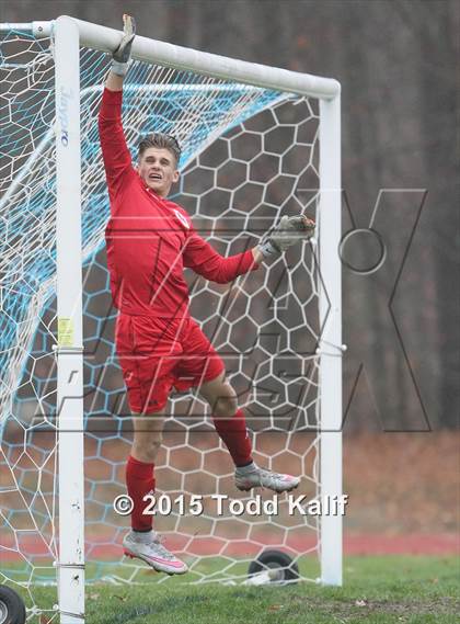 Thumbnail 2 in Bacon Academy vs Valley Regional (CIAC Class M 2nd Round) photogallery.