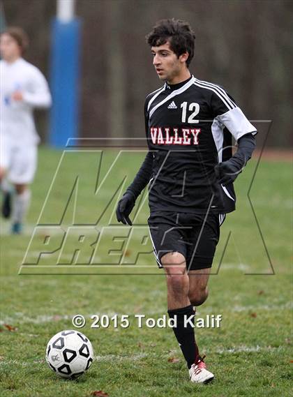 Thumbnail 3 in Bacon Academy vs Valley Regional (CIAC Class M 2nd Round) photogallery.
