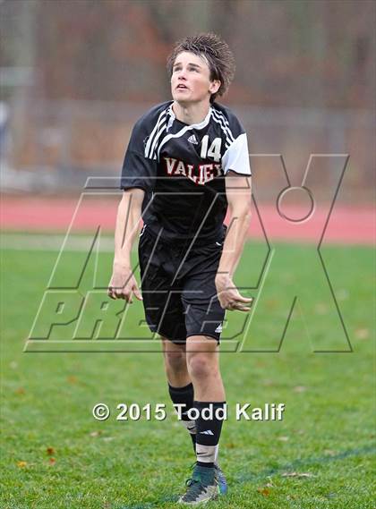 Thumbnail 1 in Bacon Academy vs Valley Regional (CIAC Class M 2nd Round) photogallery.