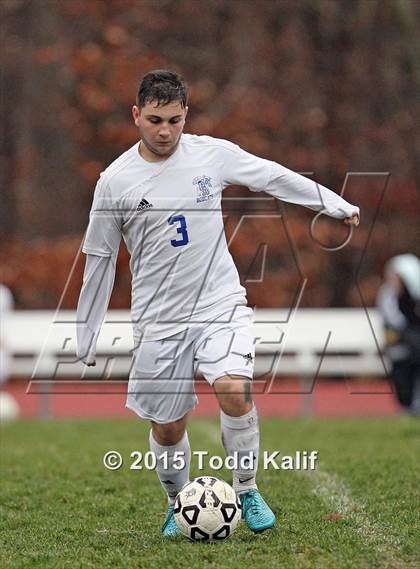 Thumbnail 3 in Bacon Academy vs Valley Regional (CIAC Class M 2nd Round) photogallery.