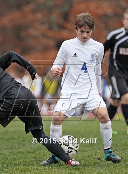 Thumbnail 2 in Bacon Academy vs Valley Regional (CIAC Class M 2nd Round) photogallery.