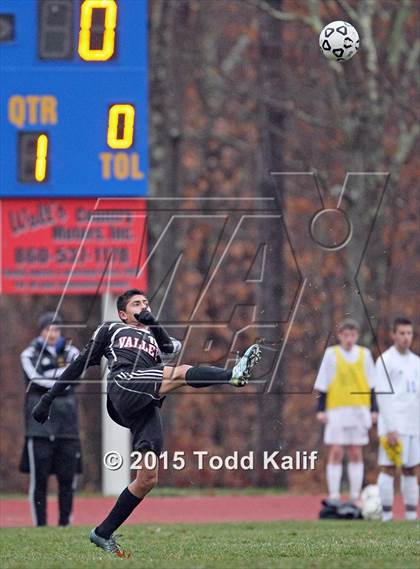Thumbnail 1 in Bacon Academy vs Valley Regional (CIAC Class M 2nd Round) photogallery.
