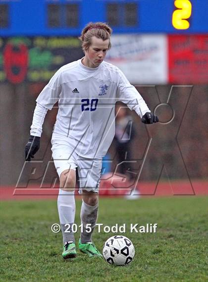 Thumbnail 3 in Bacon Academy vs Valley Regional (CIAC Class M 2nd Round) photogallery.