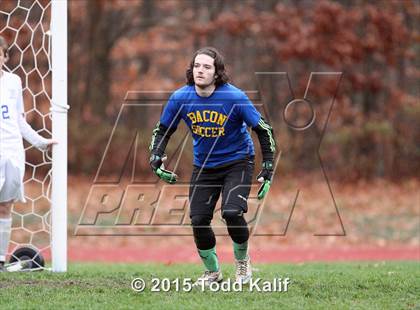 Thumbnail 1 in Bacon Academy vs Valley Regional (CIAC Class M 2nd Round) photogallery.