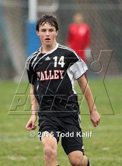 Thumbnail 2 in Bacon Academy vs Valley Regional (CIAC Class M 2nd Round) photogallery.
