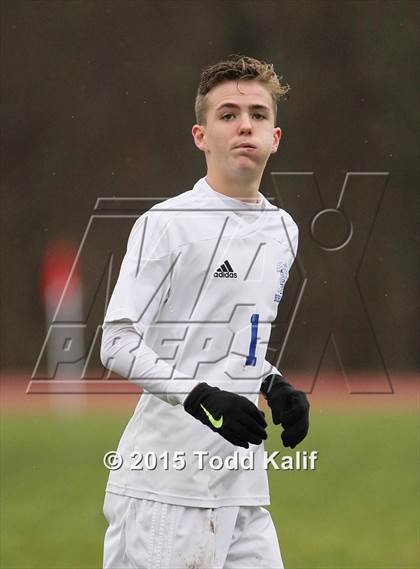 Thumbnail 2 in Bacon Academy vs Valley Regional (CIAC Class M 2nd Round) photogallery.