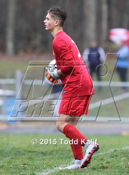 Thumbnail 3 in Bacon Academy vs Valley Regional (CIAC Class M 2nd Round) photogallery.