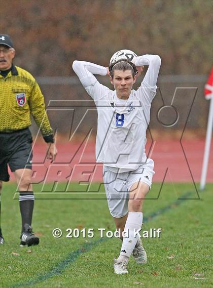 Thumbnail 3 in Bacon Academy vs Valley Regional (CIAC Class M 2nd Round) photogallery.