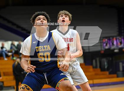 Thumbnail 2 in Wapahani vs Delta (Muncie Central City Invitational) photogallery.