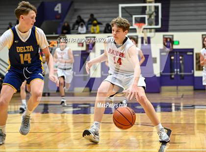 Thumbnail 3 in Wapahani vs Delta (Muncie Central City Invitational) photogallery.