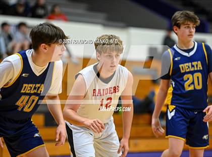 Thumbnail 2 in Wapahani vs Delta (Muncie Central City Invitational) photogallery.