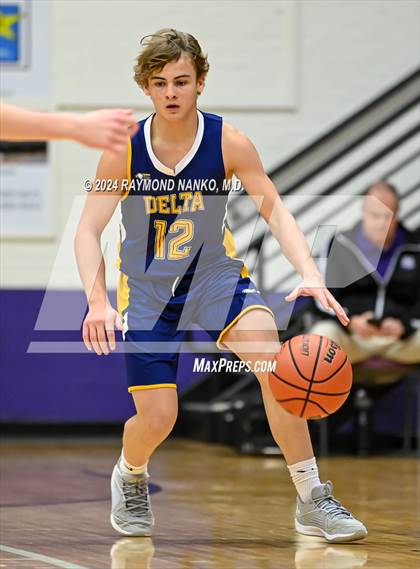 Thumbnail 2 in Wapahani vs Delta (Muncie Central City Invitational) photogallery.