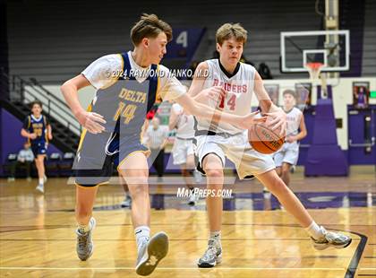 Thumbnail 2 in Wapahani vs Delta (Muncie Central City Invitational) photogallery.