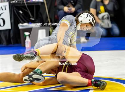 Thumbnail 3 in CIF Wrestling Semifinals photogallery.