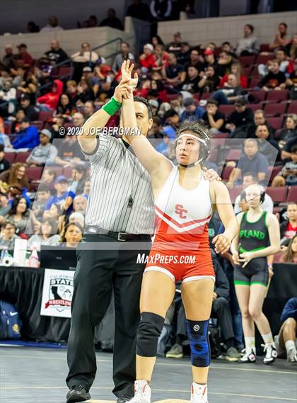 Thumbnail 1 in CIF Wrestling Semifinals photogallery.