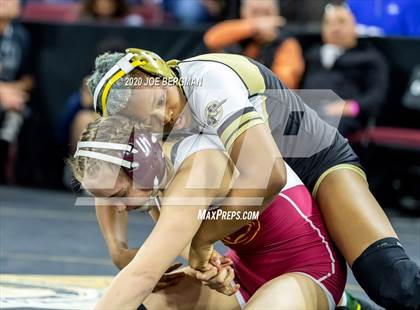 Thumbnail 3 in CIF Wrestling Semifinals photogallery.