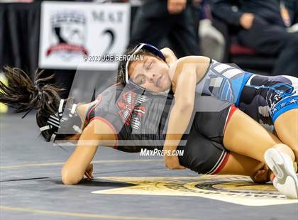 Thumbnail 2 in CIF Wrestling Semifinals photogallery.