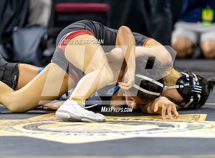 Thumbnail 1 in CIF Wrestling Semifinals photogallery.