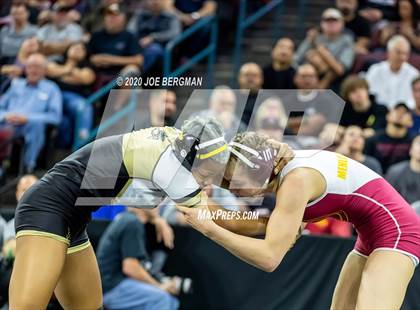 Thumbnail 3 in CIF Wrestling Semifinals photogallery.