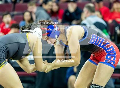 Thumbnail 1 in CIF Wrestling Semifinals photogallery.