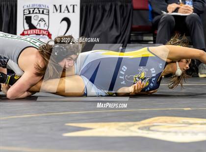 Thumbnail 1 in CIF Wrestling Semifinals photogallery.