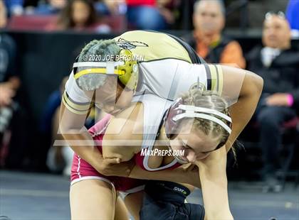 Thumbnail 2 in CIF Wrestling Semifinals photogallery.