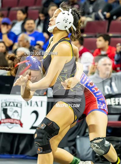 Thumbnail 1 in CIF Wrestling Semifinals photogallery.