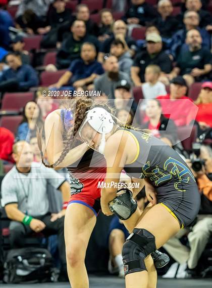 Thumbnail 2 in CIF Wrestling Semifinals photogallery.