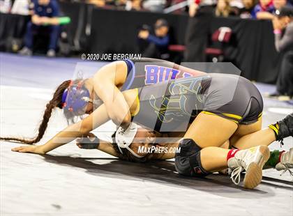 Thumbnail 3 in CIF Wrestling Semifinals photogallery.