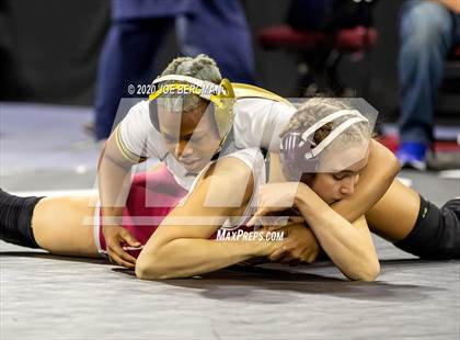 Thumbnail 2 in CIF Wrestling Semifinals photogallery.