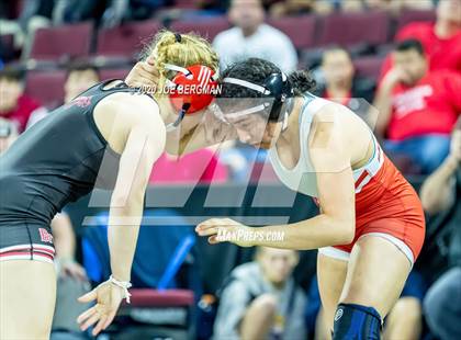 Thumbnail 1 in CIF Wrestling Semifinals photogallery.