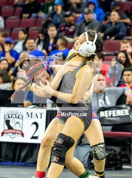 Thumbnail 3 in CIF Wrestling Semifinals photogallery.