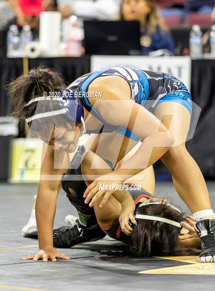 Thumbnail 3 in CIF Wrestling Semifinals photogallery.