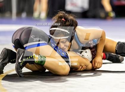 Thumbnail 1 in CIF Wrestling Semifinals photogallery.