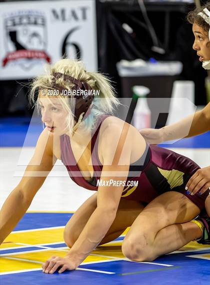 Thumbnail 1 in CIF Wrestling Semifinals photogallery.