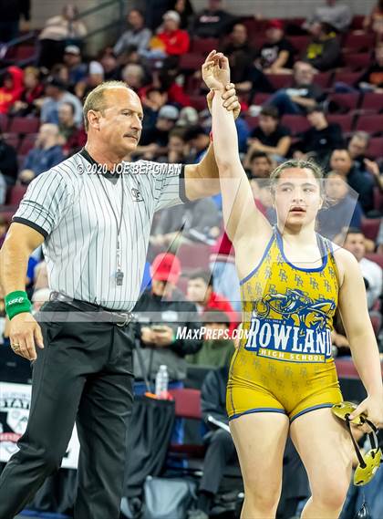Thumbnail 1 in CIF Wrestling Semifinals photogallery.