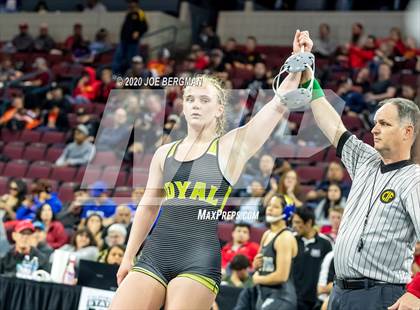 Thumbnail 1 in CIF Wrestling Semifinals photogallery.