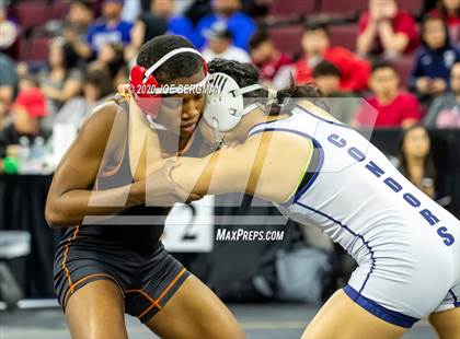 Thumbnail 3 in CIF Wrestling Semifinals photogallery.