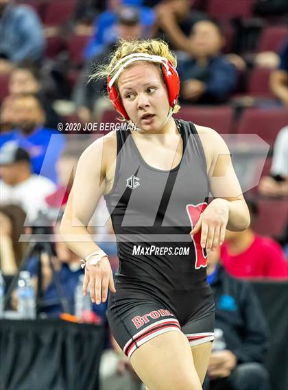 Thumbnail 2 in CIF Wrestling Semifinals photogallery.