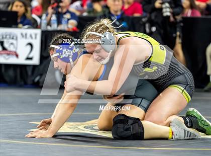 Thumbnail 2 in CIF Wrestling Semifinals photogallery.