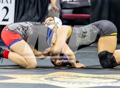 Thumbnail 1 in CIF Wrestling Semifinals photogallery.
