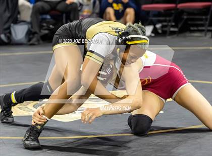 Thumbnail 2 in CIF Wrestling Semifinals photogallery.