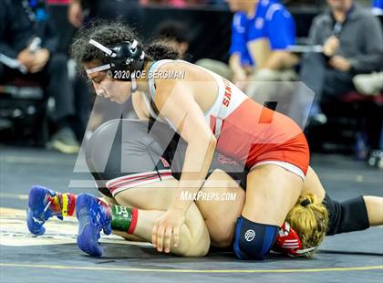 Thumbnail 2 in CIF Wrestling Semifinals photogallery.