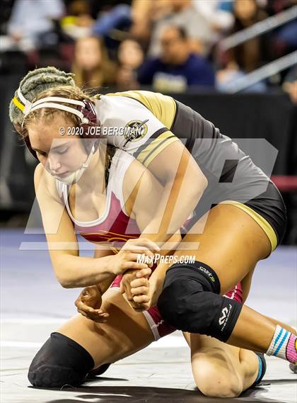 Thumbnail 3 in CIF Wrestling Semifinals photogallery.