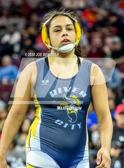 Thumbnail 2 in CIF Wrestling Semifinals photogallery.